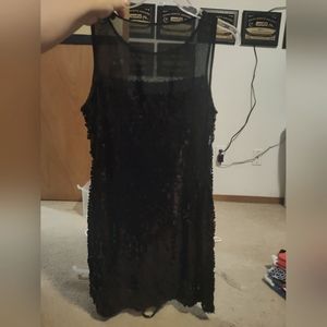 Women's size small forever 21 black sequin cocktail dress